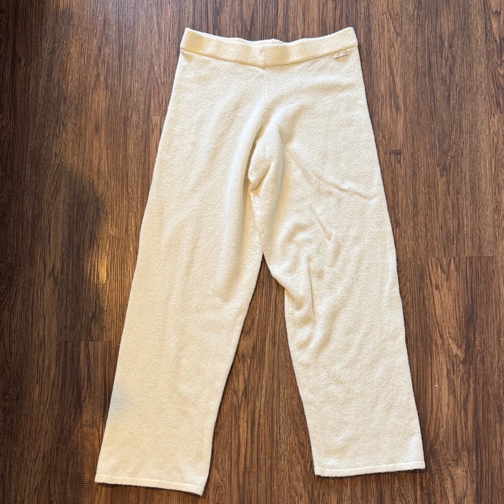 Calvin Klein Women's Cream Pajama Pants